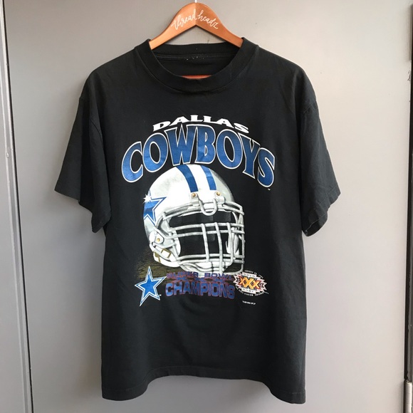 Vintage Dallas Cowboys Super Bowl Champion T-Shirt - Picture 3 of 6